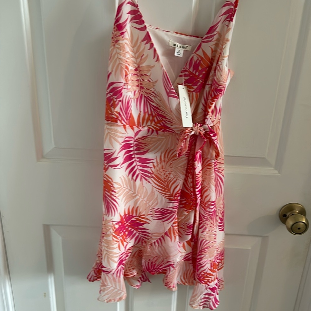 Francesca’s Collection Miami summer wrap dress